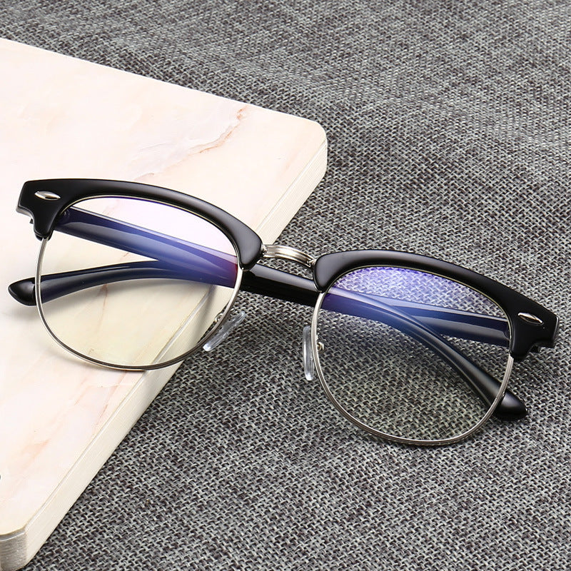 Anti Blue Light Versatile Decorative Flat Glasses