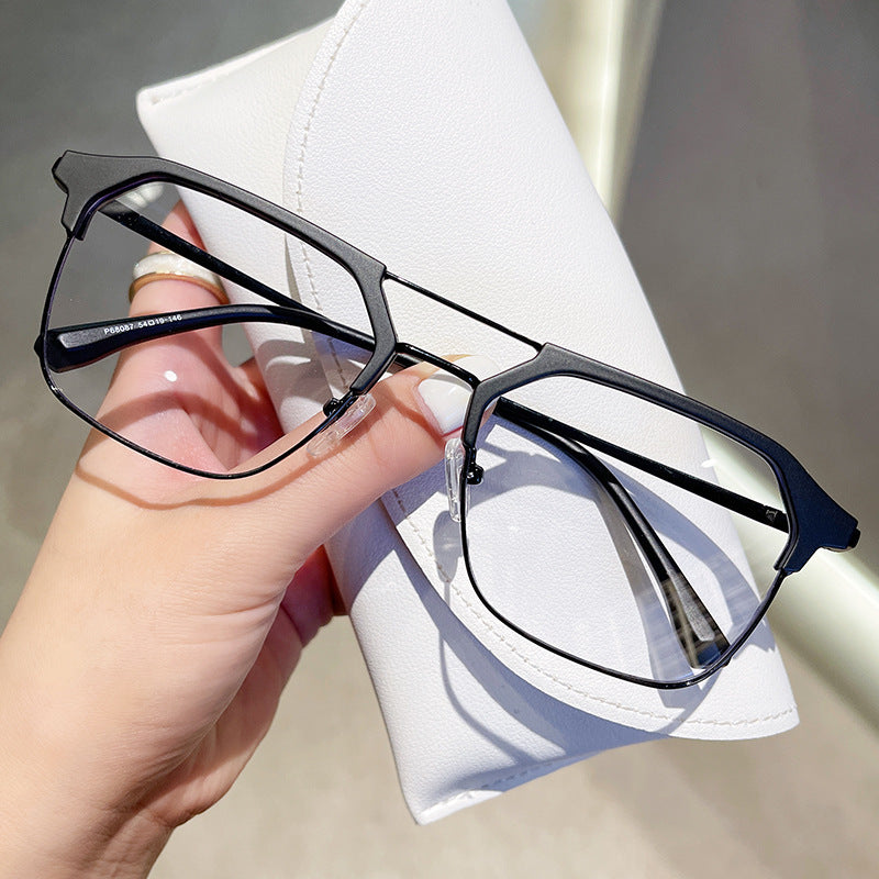 Anti-blue Light Glasses Double Beam Frame