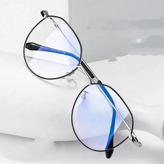 Polygonal Blue Light Blocking Glasses